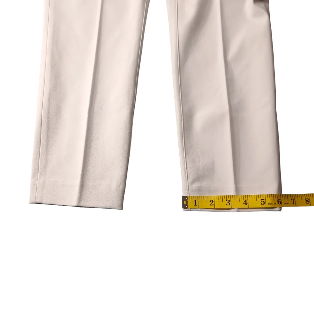 SPANX Women's Slim Straight Pants Classic White Size S Petite 20372Q Grey Lining - Picture 8 of 16